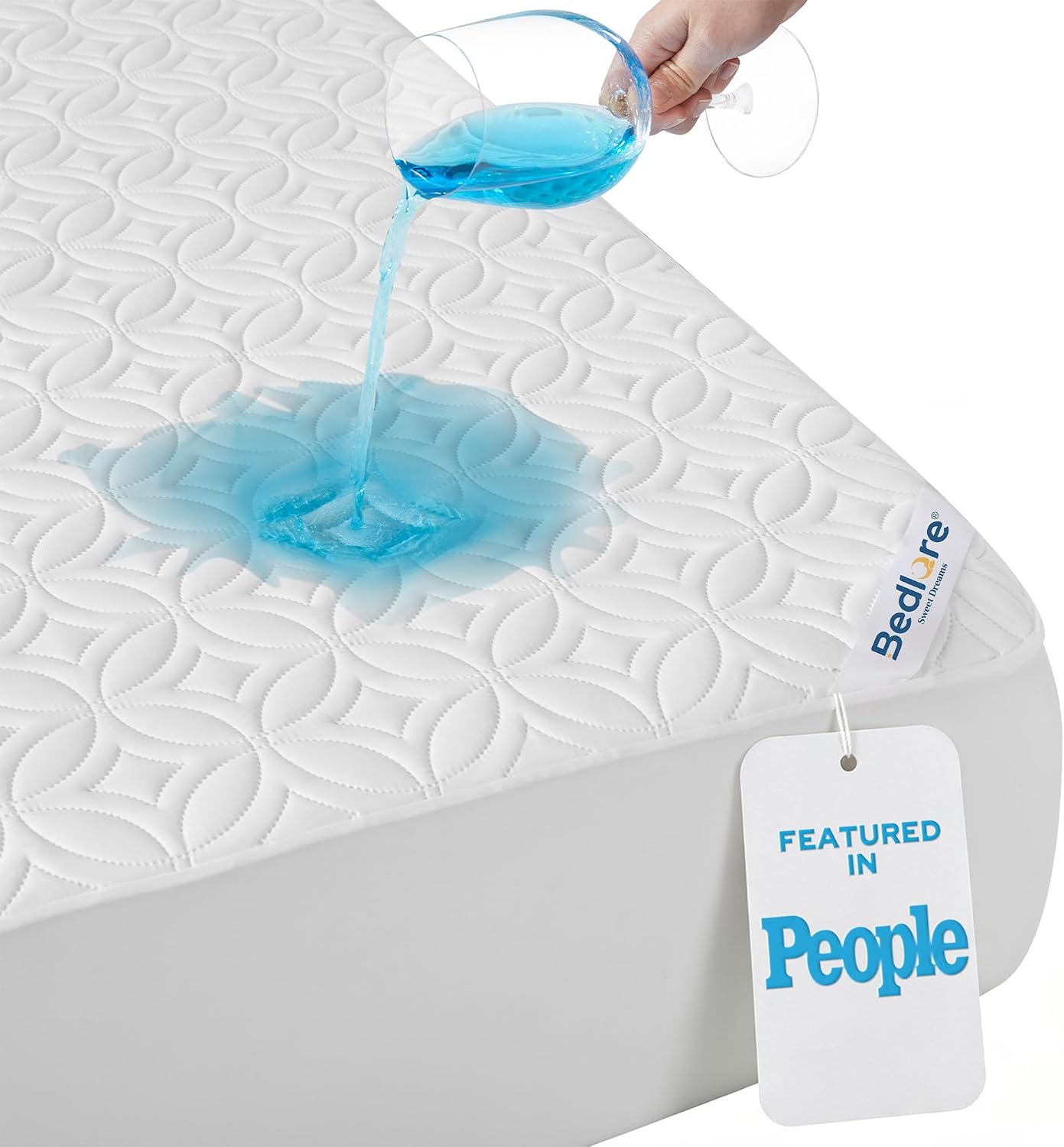BEDLORE Waterproof Mattress Protector — Queen