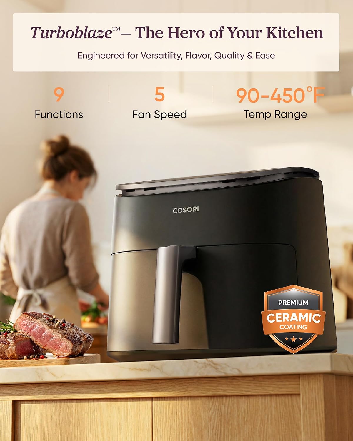 COSORI TurboBlaze Air Fryer photo 2