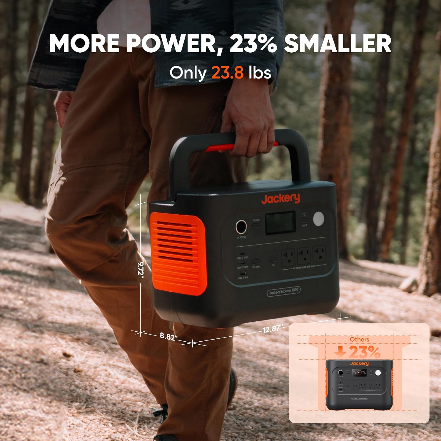 Jackery Solar Generator 1000 v2 and 200W Solar Panel photo 3