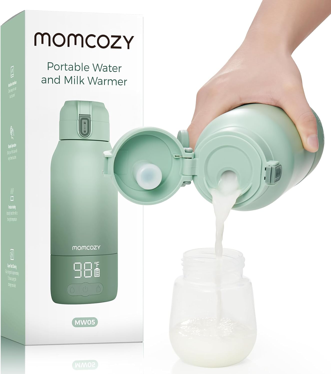 momcozy Portable Bottle Warmer for Breast Milk