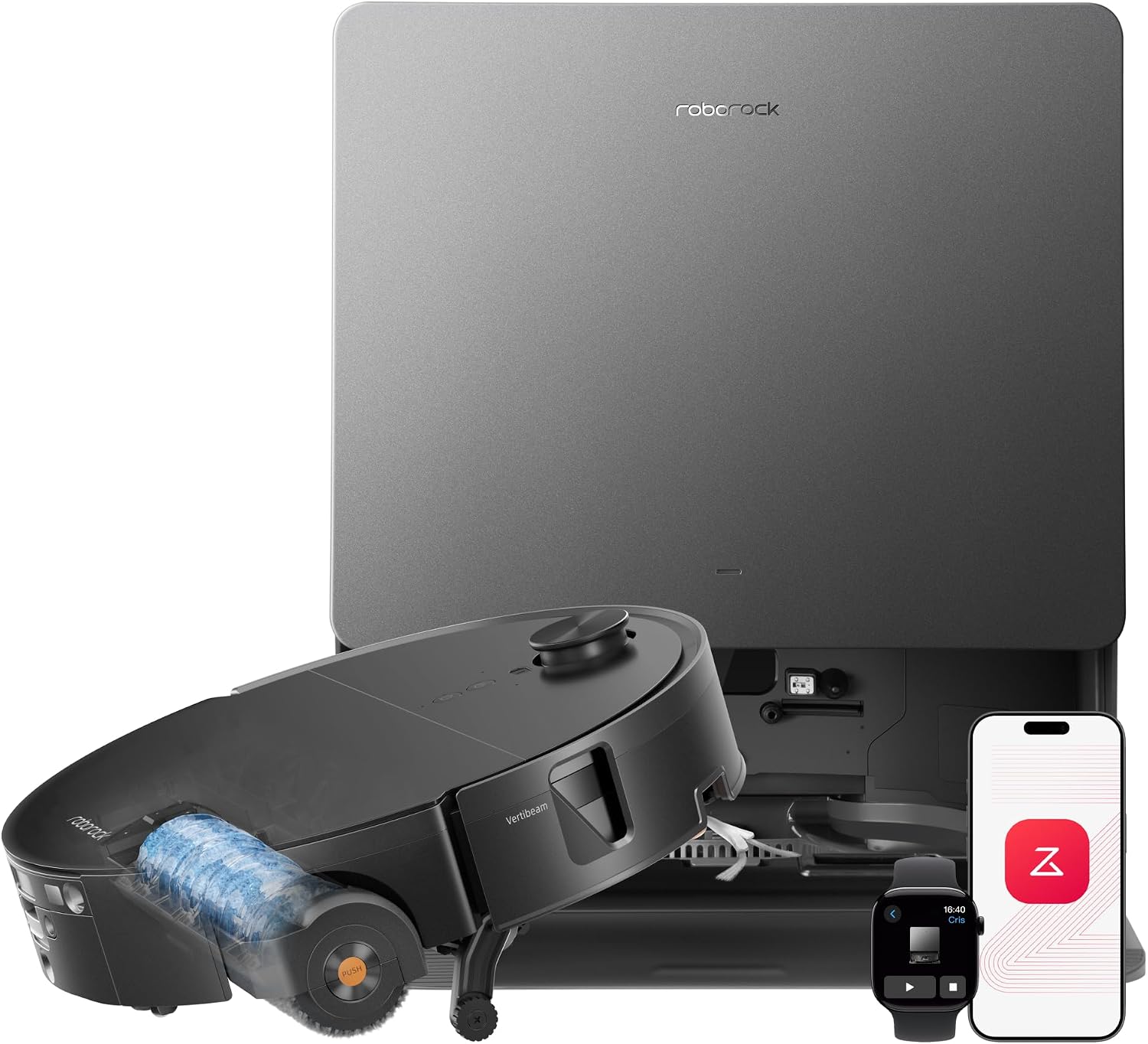 Roborock 2026 New Saros 20 Flow Robot Vacuum and Mop